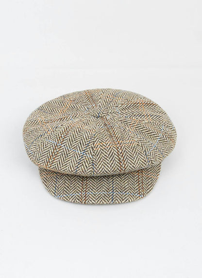  Tweed Ladies Newsboy Hat