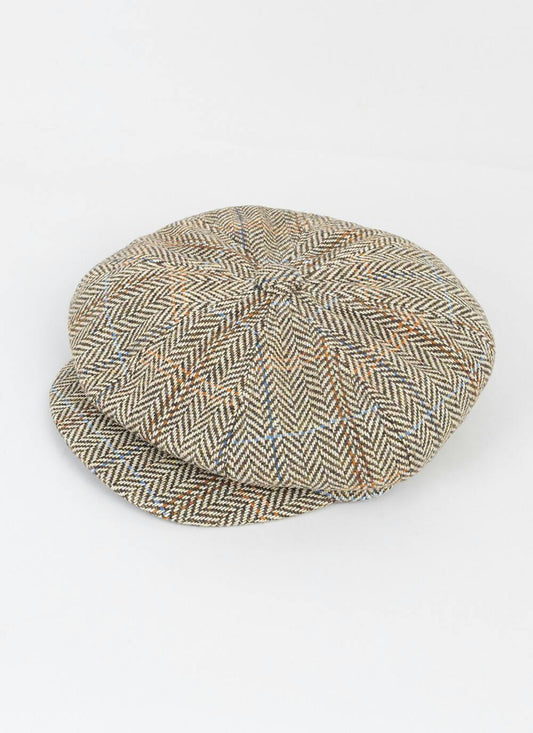  Tweed Ladies Newsboy Hat