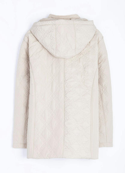  Diamond Quilted Coat