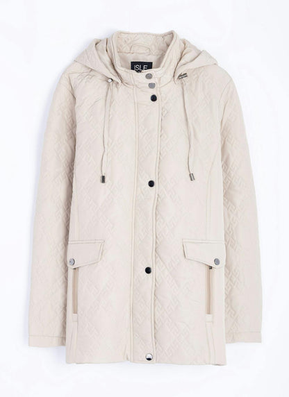  Diamond Quilted Coat