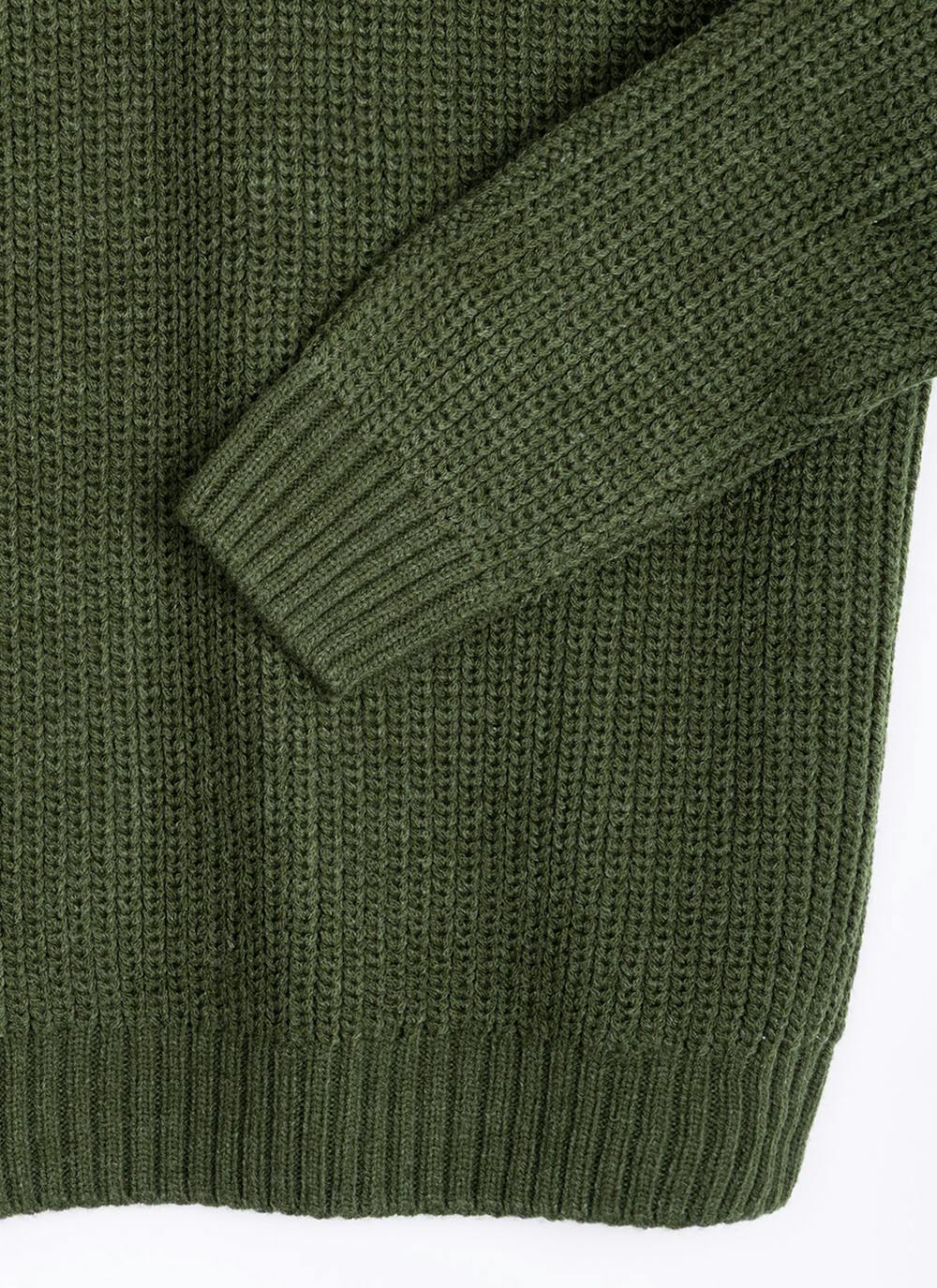  Crew Neck Fisherman Rib Jumper