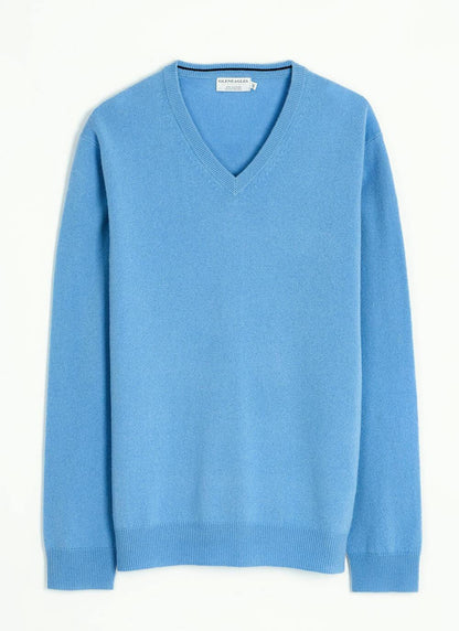 Pure Cashmere V Neck Jumper