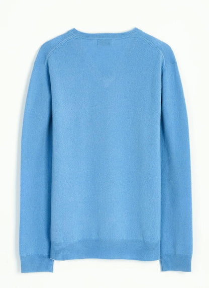  Pure Cashmere V Neck Jumper