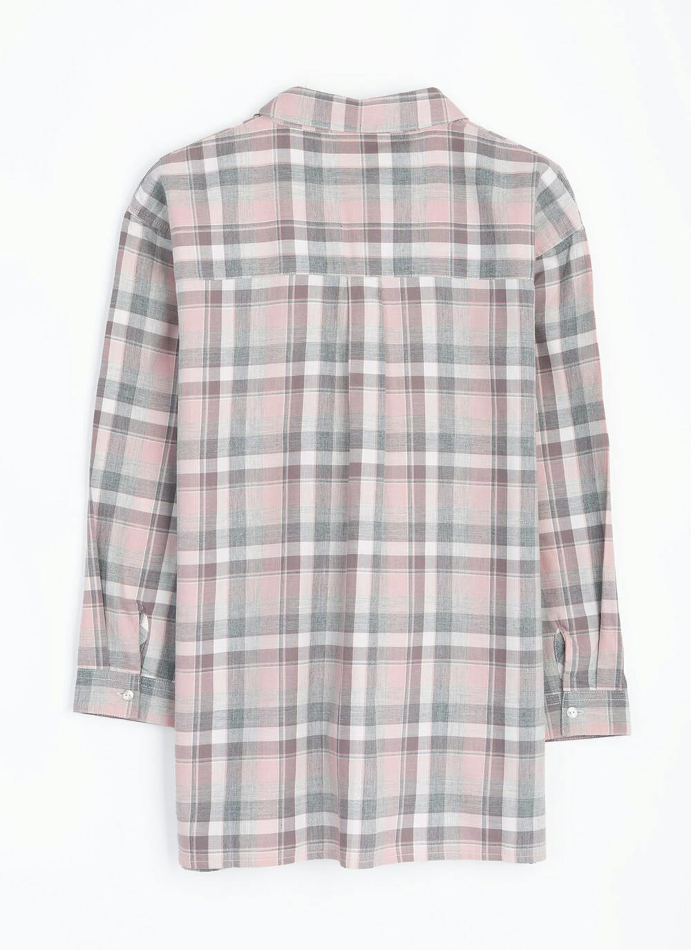  Pure Cutton Brushed Check Shirt