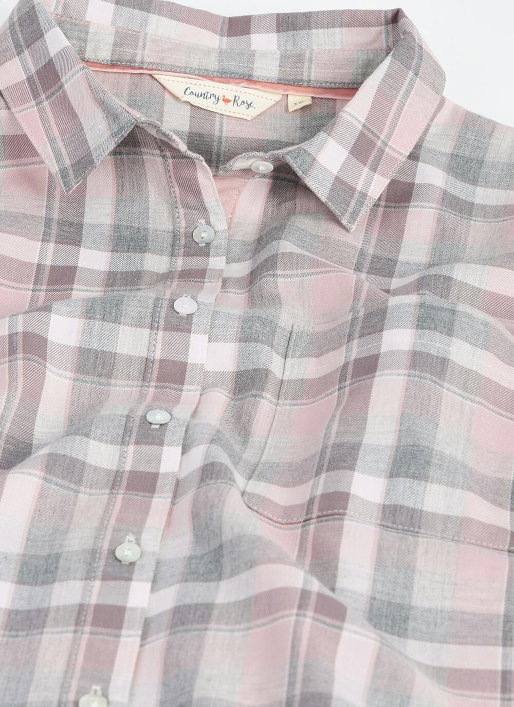 Pure Cutton Brushed Check Shirt