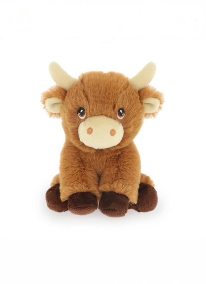  Keeleco Mini Shaggy Cow 12cm