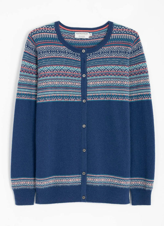  Cashmere Fairisle Cardigan