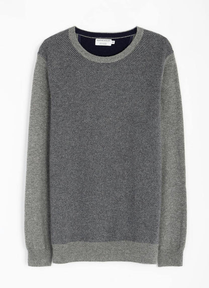  Pure Cashmere Birdseye Crew Neck Jumper