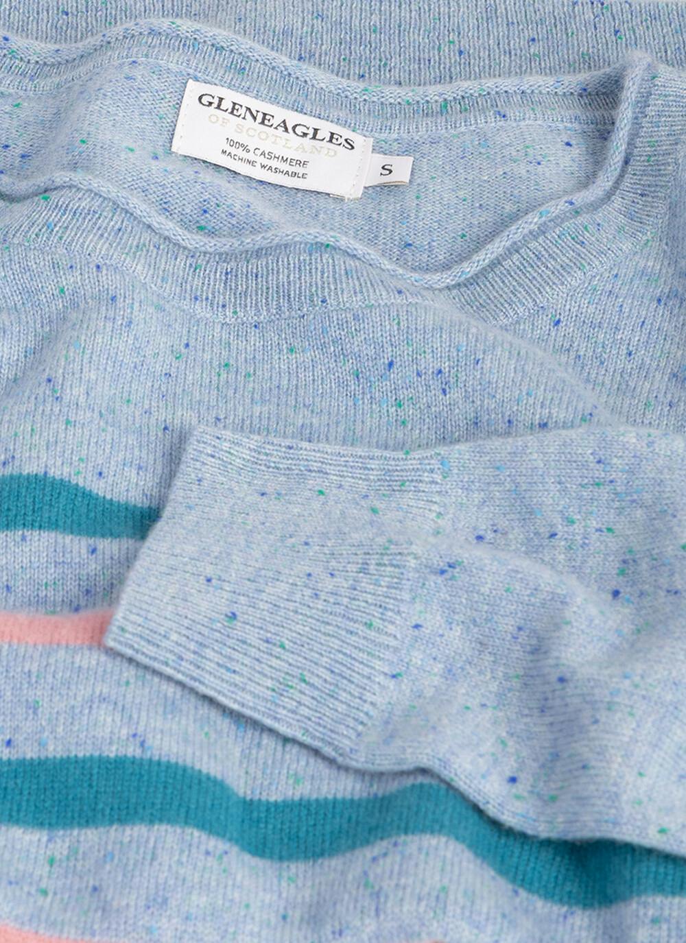  Cashmere Nep Stripe Jumper