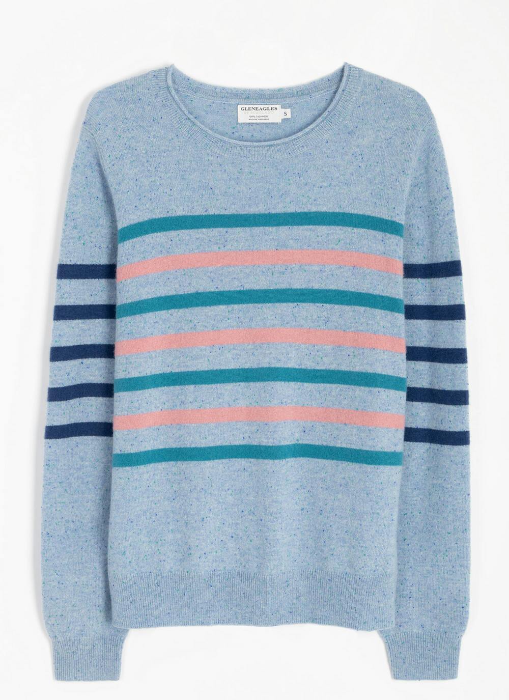  Cashmere Nep Stripe Jumper