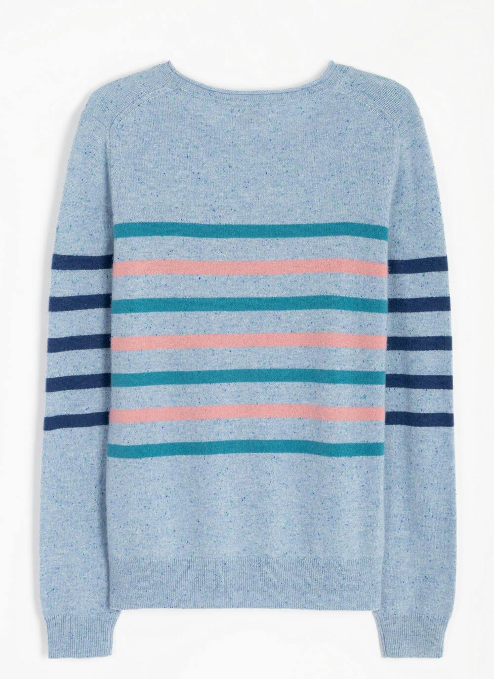  Cashmere Nep Stripe Jumper
